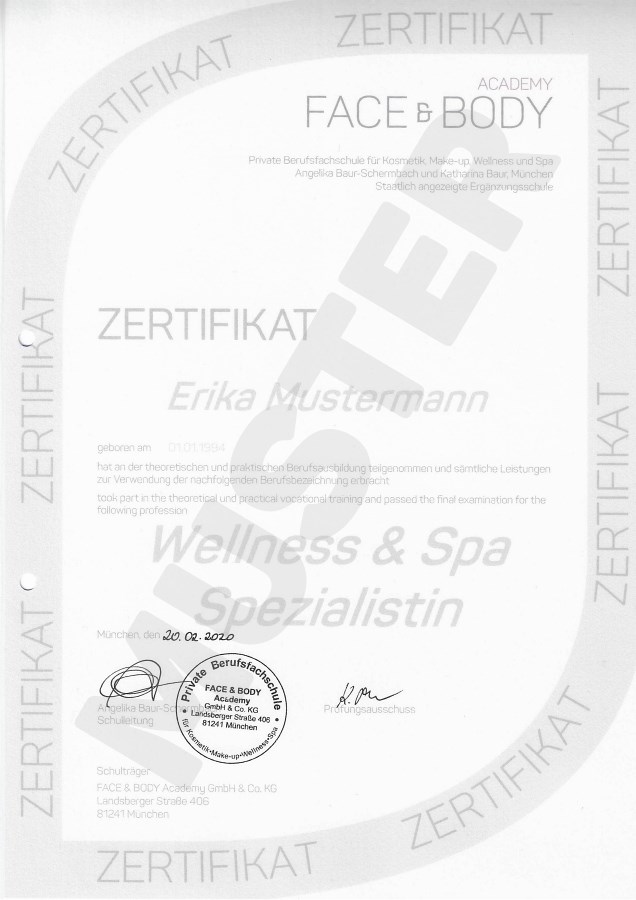 Kosmetik Ausbildung 1 Jahr: Professional Beauty Specialist